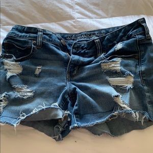 American eagle jean shorts